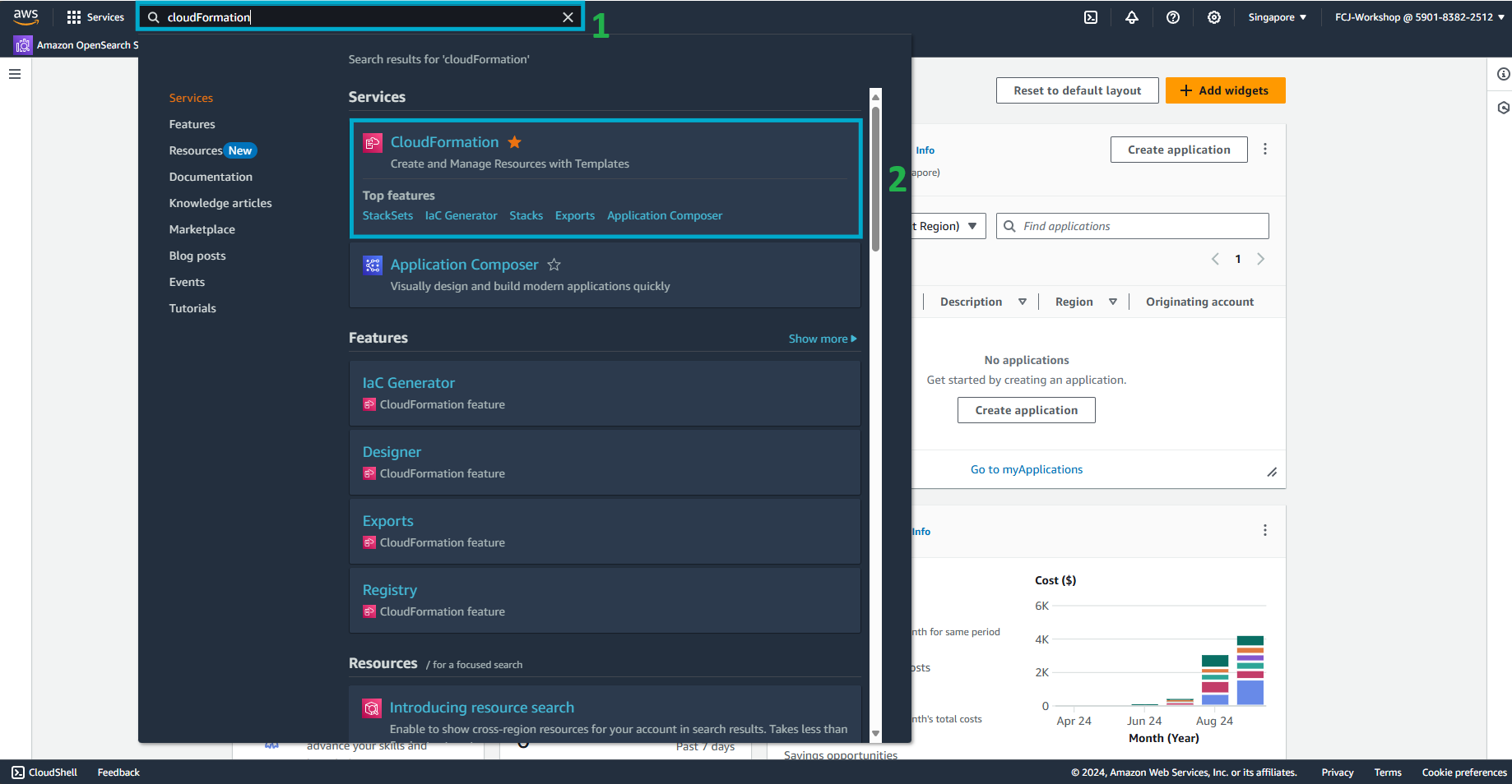 Launch CloudFormation