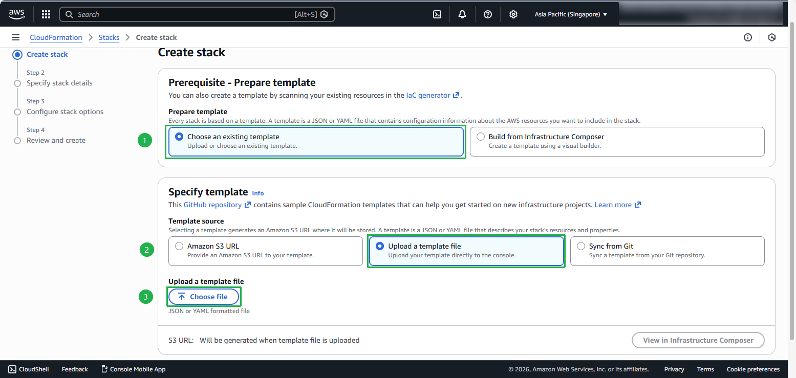 Launch CloudFormation