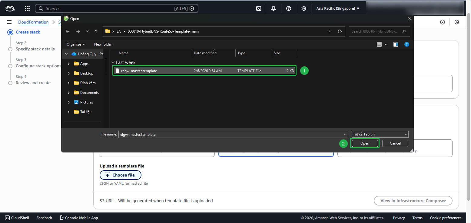 Launch CloudFormation