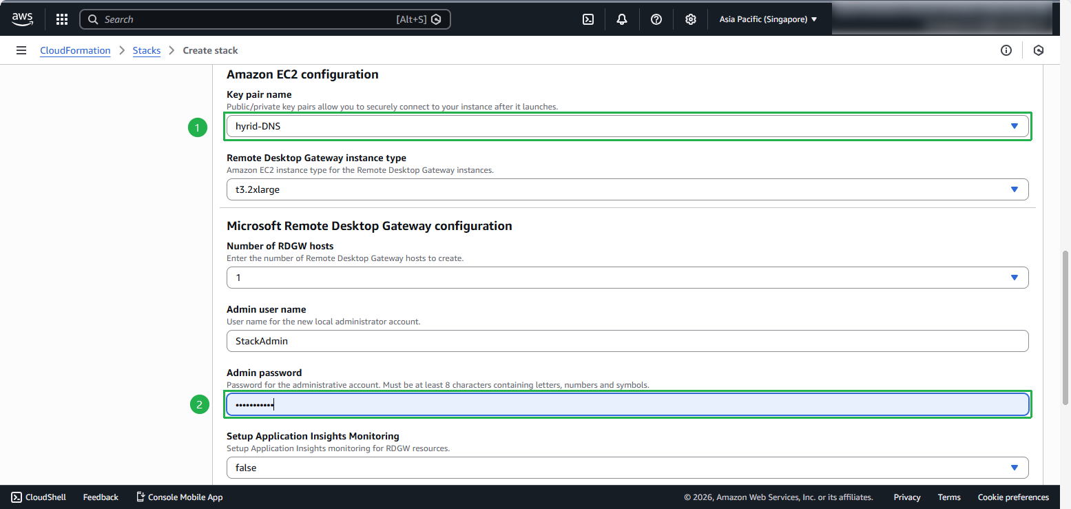 Launch CloudFormation